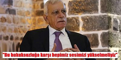 Ahmet Türk'ten kayyum kararı sonrası açıklama