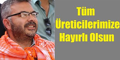 AKP'Lİ ÖMER ÖZMEN, ÜRETİCİYE DESTEKLEME MÜJDESİ VERDİ