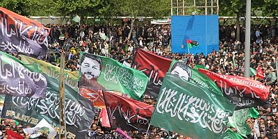 AK PARTİ'NİN  İTTİFAK ORTAĞI HÜDAPAR'DAN DİYARBAKIRDA MİTİNG