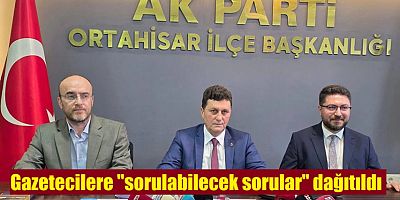 AKP'den basın özgürlüğü 'dersi