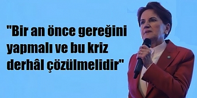 Akşener:Hukuk devleti uygulamalarını daha fazla yıpratmayın!