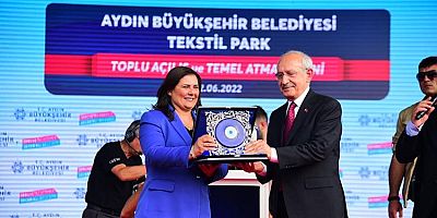 Aydın Tekstil Parkını Kılıçdaroğlu Açtı