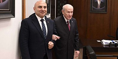 Azerbaycan Büyükelçisi Reşad Aslanov, MHP Lideri Devlet Bahçeli'yi ziyaret etti
