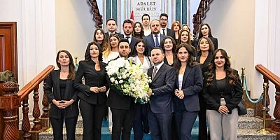 Bakan Gürlek İstanbul adliye muhabirlerinin sorularını yanıtladı