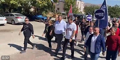 Baş bugün Amasra Maden Katliamı'nda hayatını kaybeden madenciler için yürüdü