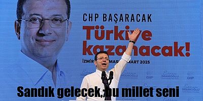 Ben olmadan seçime girmek istiyorsunuz, İmamoğlu olmadan bu yarış meşru olmaz!