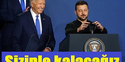 Biden’dan Zelenskıy’e: Sizinle kalacağız