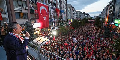 CHP Bolu'da 59’uncu “Millet İradesine Sahip Çıkıyor” mitingini gerçekleştirdi