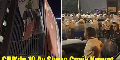 CHP İl Binasına Yine Polisi Müdahalesi