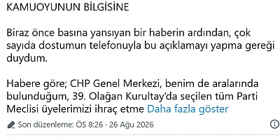 CHP'li Nazlıaka’dan ilk mesaj: “‘Truva atı’nın kim olduğu çok açık”