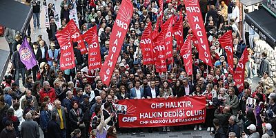 CHP Öncülüğünde eşzamanlı demokrasi yürüyüşleri başladı