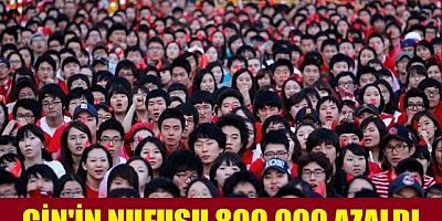 Çin’in nüfusu 2022’de 800 bin kişi azaldı