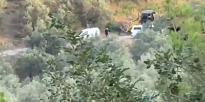 Cumhurbaşkanı Adayı İmamoğlu'nun babasının arazisinde kepçeli arama!