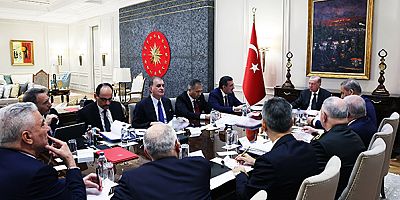 Cumhurbaşkanı Erdoğan Atatürk Havalimanında güvenlik toplantısı yapıldı