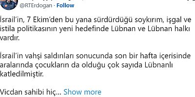 Cumhurbaşkanı Erdoğan'dan Flaş Açıklama 