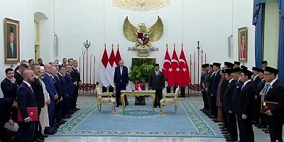 Cumhurbaşkanı Erdoğan, Endonezya Cumhurbaşkanı Subianto ile ortak basın toplantısında konuştu