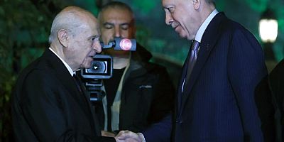 Cumhurbaşkanı Erdoğan, MHP Genel Başkanı Bahçeli ile bir araya geldi