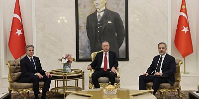 Cumhurbaşkanı Erdoğan ve Blinken, Suriye'yi görüştü