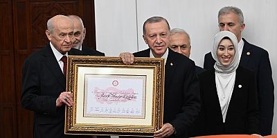 Cumhurbaşkanı Erdoğan, yemin ederek göreve başladı