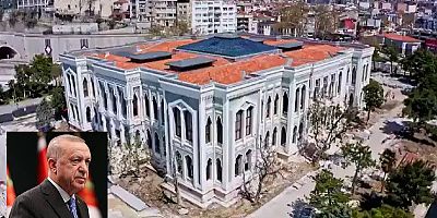 Cumhurbaşkanı'na Yeni Bir Çalışma Ofisi Yapıldı