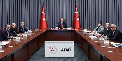 Cumhurbaşkanlığı Kabinesi, Cumhurbaşkanı Erdoğan başkanlığında toplandı