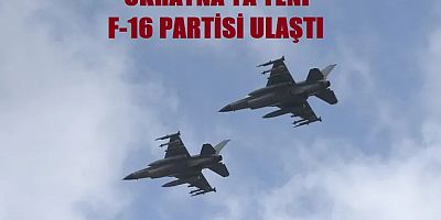 Danimarka Ukrayna'ya  F-16 Teslimatını yaptı.