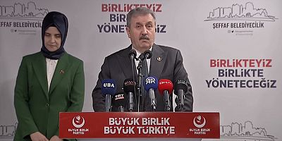 Destici'den demokrasiye tehdit gibi açıklama