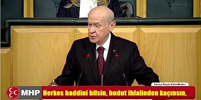 Devlet Bahçeli, HalkTv, CHP ve gazetecileri hedef alıp tehditler savurdu: 