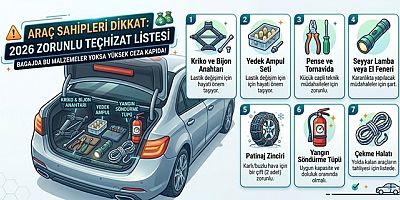 DİKKAT! Eksik ekipman ağır kusur sayılacak