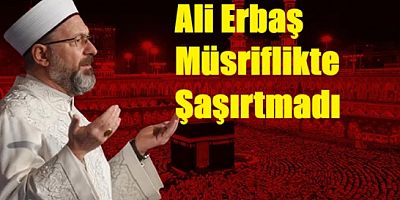 Diyanet Başkanı Lüksü Mekke’ye Taşıdı!