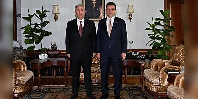 Ekrem İmamoğlu, Mansur Yavaş ile görüştü