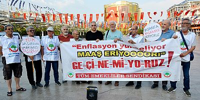 Emekliler Aydın'dan hükümete seslendi