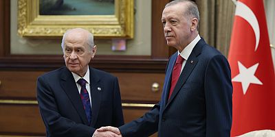 Erdoğan Bahçeli’yi Beştepe’de kabul etti