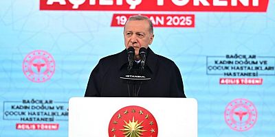 Erdoğan konuşurken 'AKP sebep enflasyon sonuçtur' pankartı açan işçi tutuklandı