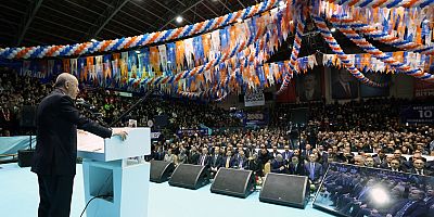 Erdoğan Partisinin Balıkesir İl Kongresine katıldı