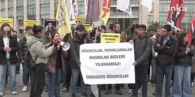 Gençler Gözaltındayken yapılan eylemle suçlandılar