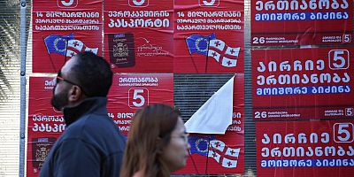 Gürcistan, Avrupa'daki geleceğini belirleyecek seçim için sandık başında
