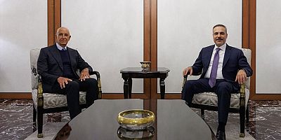 Hakan Fidan ile Tom Barrack görüştü