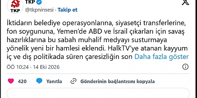 İç ve dış politikada süren çaresizliğin son göstergesi, kontrolü kaybettiler