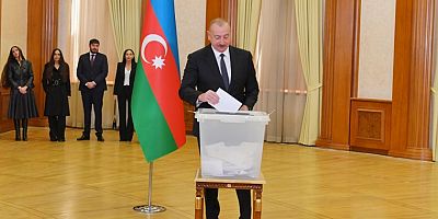 İlham Aliyev oyların yüzde 93,9'unu aldı