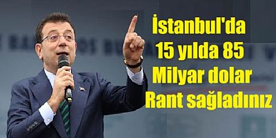 İmamoğlu'ndan AKP'ye sert sözler