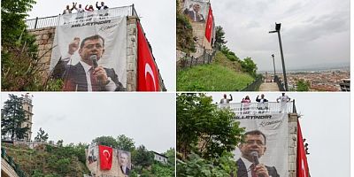 İmamoğlu poster eylemi bu kez Bursa'da