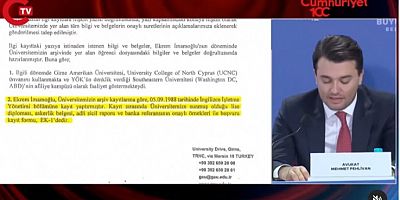 İmamoğlunun Diploma soruşturmasına İBB'den belgeli yanıt!