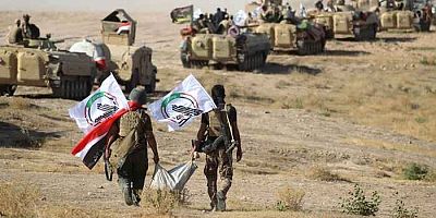  Iraklı Haşdi Şabi milisleri Suriye'ye geçti.