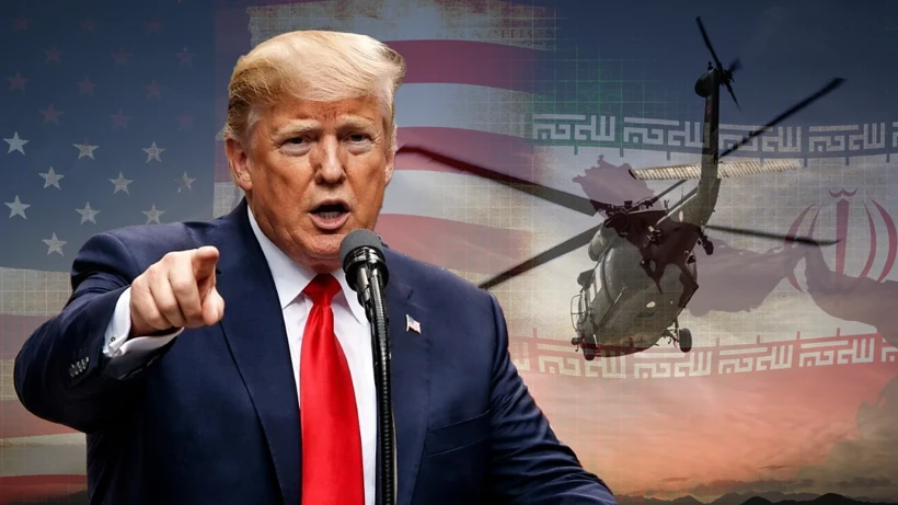 İRAN ABD ORDUSUNA AİT BİR HELİKOPTERİ DÜŞÜRDÜ