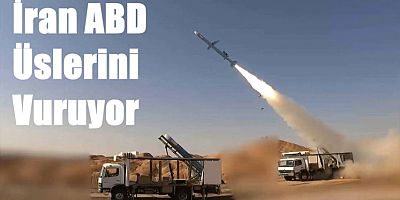 İRAN MUKABİLİYET HAKKINI KULLANDI. ABD ÜSLERİNİ VURUYOR