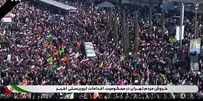 İranda Rejim Destekcileri de Meydana İndi...