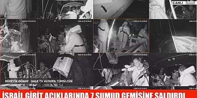 İsrail Sumud Filosuna Saldırdı
