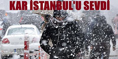 İstanbul'a kar geliyor