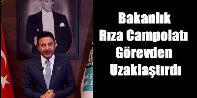 İstanbul Beşiktaş Belediye Başkanı Görevinden de Uzaklaştırıldı
